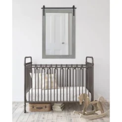 24" X 38" Cates Rectangle Wall Mirror Gray - Kate & Laurel All Things Decor -Home Decoration Store GUEST c9ade5d3 e980 436a 90d2 2d17ea9d3a9d