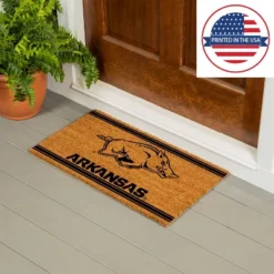 Evergreen University Of Arkansas Logo Turf Mat, Brown- 28 X 16 Inches Indoor Outdoor Doormat -Home Decoration Store GUEST cc5e82de b7f0 41ac 9311 7063663b5a4e