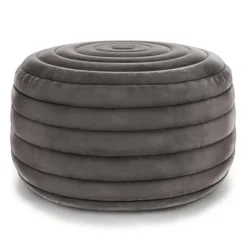 Anna Round Pouf - WyndenHall -Home Decoration Store GUEST cdcf5ed7 40b3 45e0 a3a6 e7c9e6b437a1