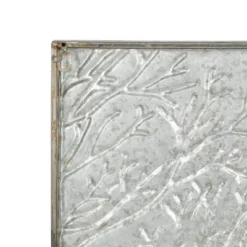 Metal Tree Wall Decor With Embossed Design Set Of 4 Brown - Olivia & May -Home Decoration Store GUEST cf132532 fdde 4168 8a9d 017c569ac17a