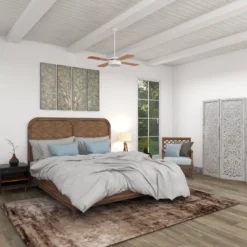 Metal Tree Wall Decor With Embossed Design Set Of 4 Brown - Olivia & May -Home Decoration Store GUEST d4f5aed8 8856 4bf7 be95 070c73d83ebd