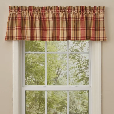 Park Designs Heartfelt Valance - 72''L - Red 3 Park Designs Heartfelt Valance - 72''L - Red