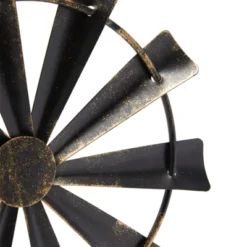 Farmlyn Creek Metal Windmill For Farmhouse Decor, Rustic Home Decorations (8 X 14 Inches) -Home Decoration Store GUEST d6c751db 27fa 4539 9ff0 2e511666322d