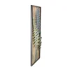 Northlight 29.25" Blue And Gray Distressed Framed Metal Fern Picture