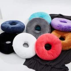 Cheer Collection 16" Round Donut Shaped Throw Pillow -Home Decoration Store GUEST d853a94a 307b 4939 8737 196d53c73733