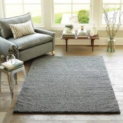Solid Tufted Micropoly Shag Area Rug - Project 62™