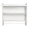 Redmon Contemporary Country Wall And Ceiling Mounted Floating Painted Wood Wall Shelf With Towel Bar, Easy Assembly, & Adjustable Middle Shelf, White -Home Decoration Store GUEST df6450e9 abd6 40dd a761 696f2e9e0bfd