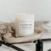 Sweet Water Decor Cashmere And Vanilla 11oz White Jar Candle -Home Decoration Store GUEST e28f9b2b 6c46 49d6 8569 bdda2ecd718a
