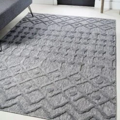 Peralta Moroccan Diamond Indoor/Outdoor Area Rug - JONATHAN Y -Home Decoration Store GUEST e2d3002f 148c 4919 9db7 cdedccf673bd