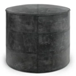 Darian Round Pouf - WyndenHall -Home Decoration Store GUEST e30a562e e9a8 4ab5 a624 9be187cdb549