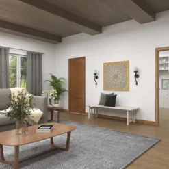 Wood Floral Handmade Intricately Carved Wall Decor With Mandala Design Light Brown - Olivia & May -Home Decoration Store GUEST e462ebb4 5009 4414 99e1 bfc2c657c32f