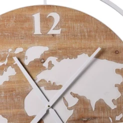 Wooden And Metal Wall Clock Brown - StyleCraft -Home Decoration Store GUEST e8b7fe4d 13bb 444d a86e baab9ab2d9df