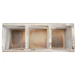 Juvale 3 Compartment Wooden Desk Organizer Caddy For Home And Office Supplies, Accessories For Farmhouse Classroom Decor, 9.5 X 4.25 In -Home Decoration Store GUEST e8cd8184 af6d 400b bcb5 e28ed292756e