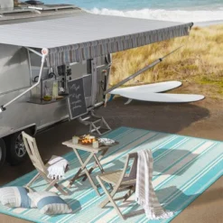 Haynes Modern Double Stripe Indoor/Outdoor Area Rug - JONATHAN Y -Home Decoration Store GUEST efd15ab3 e5b5 4073 a3f6 6b4e5fbd8c75