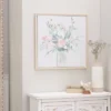 Canvas Floral Bouquet Framed Wall Art With Tan Frame - Olivia & May -Home Decoration Store GUEST f38329ad a9c5 4809 8f9d 0a036fda3e21