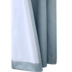 Thermaplus Ventura Blackout Grommet Curtain Panel Pair Frame Your Windows With Subtle Slub Textured Motif Blue -Home Decoration Store GUEST f47c71c7 e02b 4b75 a457 2f2b84b8ce94