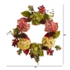 Nearly Natural 25” Autumn Hydrangea And Pinecones Fall Artificial Wreath -Home Decoration Store GUEST f6674fd6 2120 4186 83fe 01833c3474a6