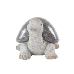 10" X 13" Magnesium Oxide Country Turtle Garden Sculpture White - Olivia & May -Home Decoration Store GUEST f7dc4d32 7c16 40e3 adfd ee45af282730
