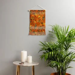 The Whiskey Ginger Old West Inspired Vintage Pattern Fiber Wall Hanging - Society6