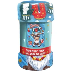 Reindeer In Here Snow Much Fun Micro Throw -Home Decoration Store GUEST fd4dd4b4 f171 40cb 9b34 c3f17f67aacf