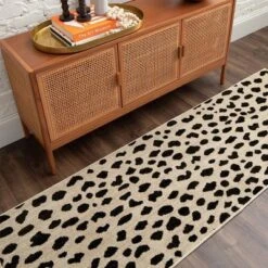 Daffodil Leopard Print Woven Rug - Threshold™ -Home Decoration Store GUEST fd7ce3b6 e6f3 40a7 83d7 ec02ffd3ec0b
