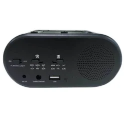 Riptunes 3-in-1 Vibrating Alarm Clock With Bed Shaker - Black -Home Decoration Store GUEST fe58ddcb 4c96 4b45 b8b8 0e5f41bab3f3