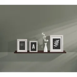 32" X 4" Border Shelf Espresso - Dolle Shelving