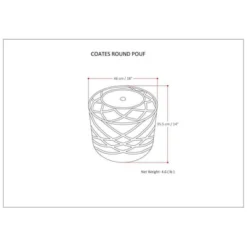 Emile Round Macrame Pouf - WyndenHall -Home Decoration Store GUEST fff90728 0c1c 47d5 9d8b 508b14202ca4